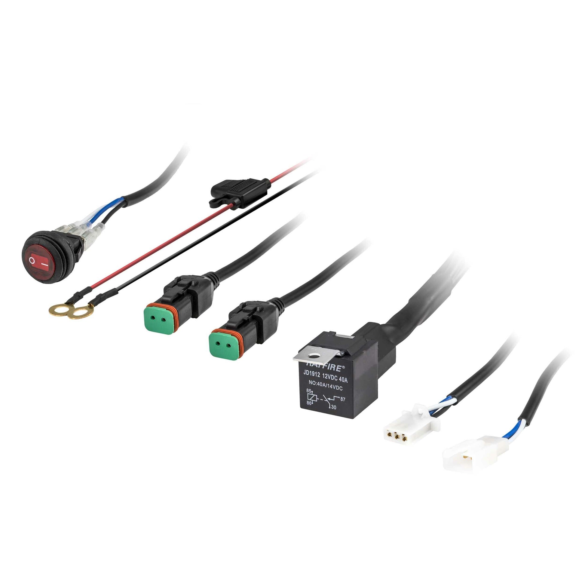 Heise HE-DLWH1 Wiring Harness and Switch Kit - 2 Lamp HEISE LED Lighting Systems
