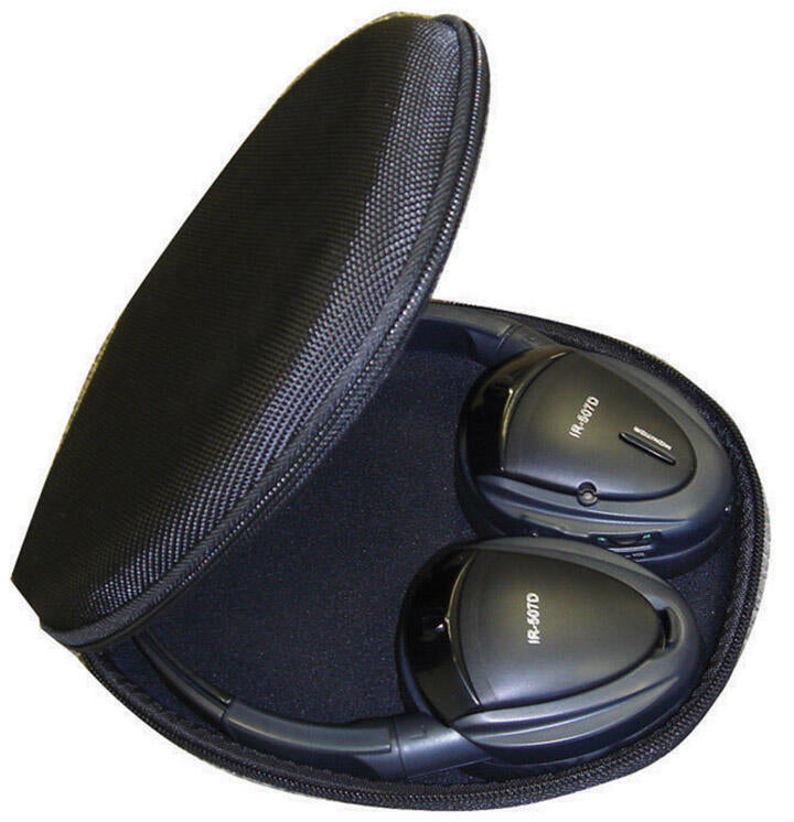 Power Acoustik HP-22IRT HEADPHONES SWIVEL EARPAD *PR* 1 CH. IR W/TRANSMITTER;P.ACSTK Power Acoustik