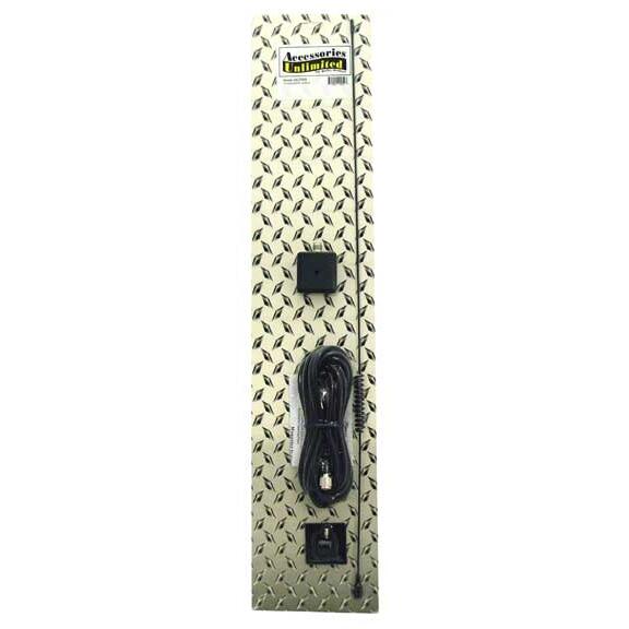 Accessories Unlimited AUTGS 30-1200 Mhz Glass Mount Scanner Antenna Kit With Bnc Connector Accessories Unlimited