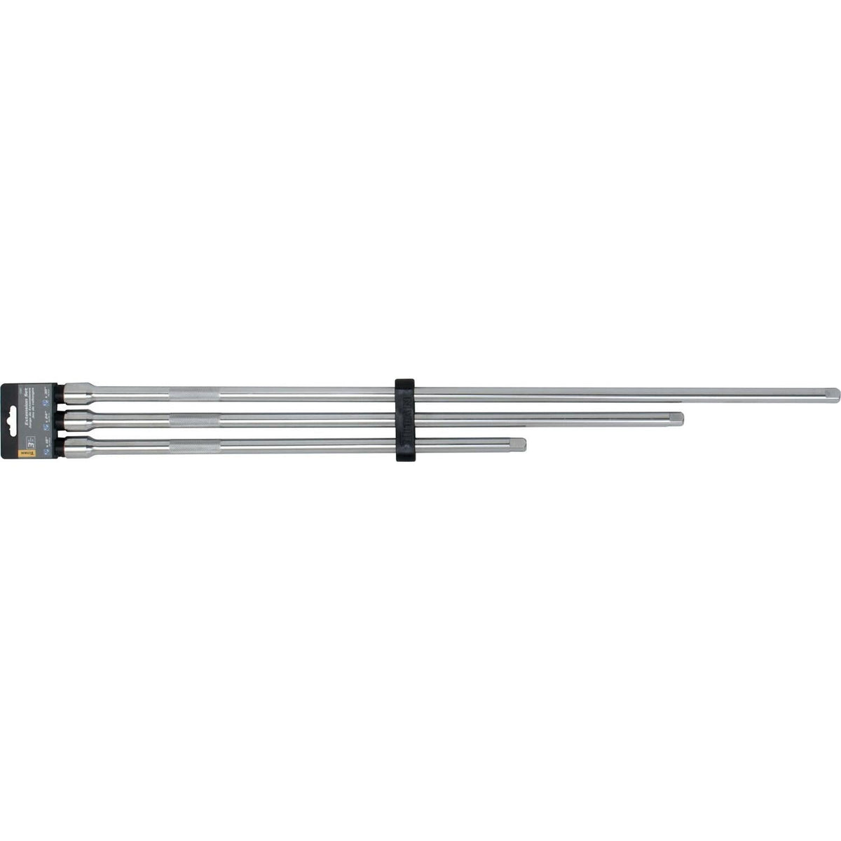 Titan Tools 12081 Titan - 3  Piece 1/2" Drive Chrome Extension Set,  1 Piece Each 18",  24" & 30" Titan Tools