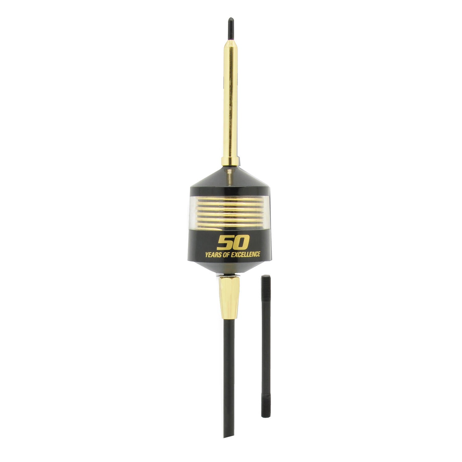 Wilson W2000T-LE W2000-le 50th Anniversary Limited Edition 3,500 Watt Gold-plated Trucker 2000 Antenna With 5" & 10" Shaft Wilson
