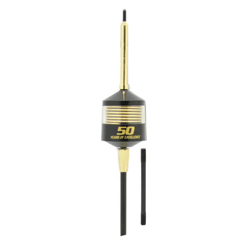 Wilson W2000T-LE W2000-le 50th Anniversary Limited Edition 3,500 Watt Gold-plated Trucker 2000 Antenna With 5" & 10" Shaft Wilson