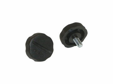 Workman KN5P 5mm Black Plastic Bracket Screws KN5P (2-Pack) Workman
