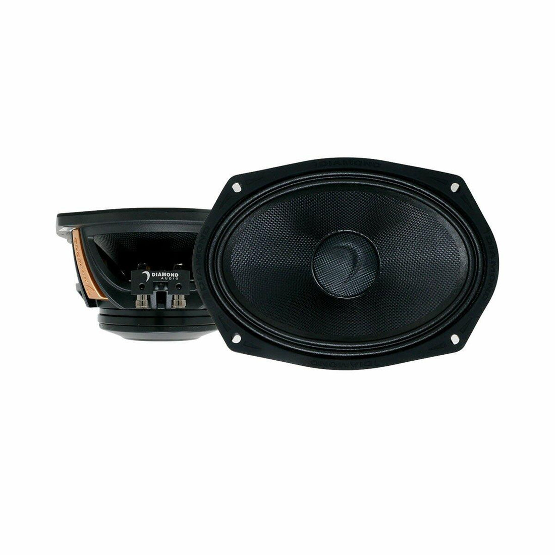 Diamond Audio MS69NEO 6"x 9" MSNEO Series High Output Neo Midrange Speakers (4) - MS69NEO Diamond