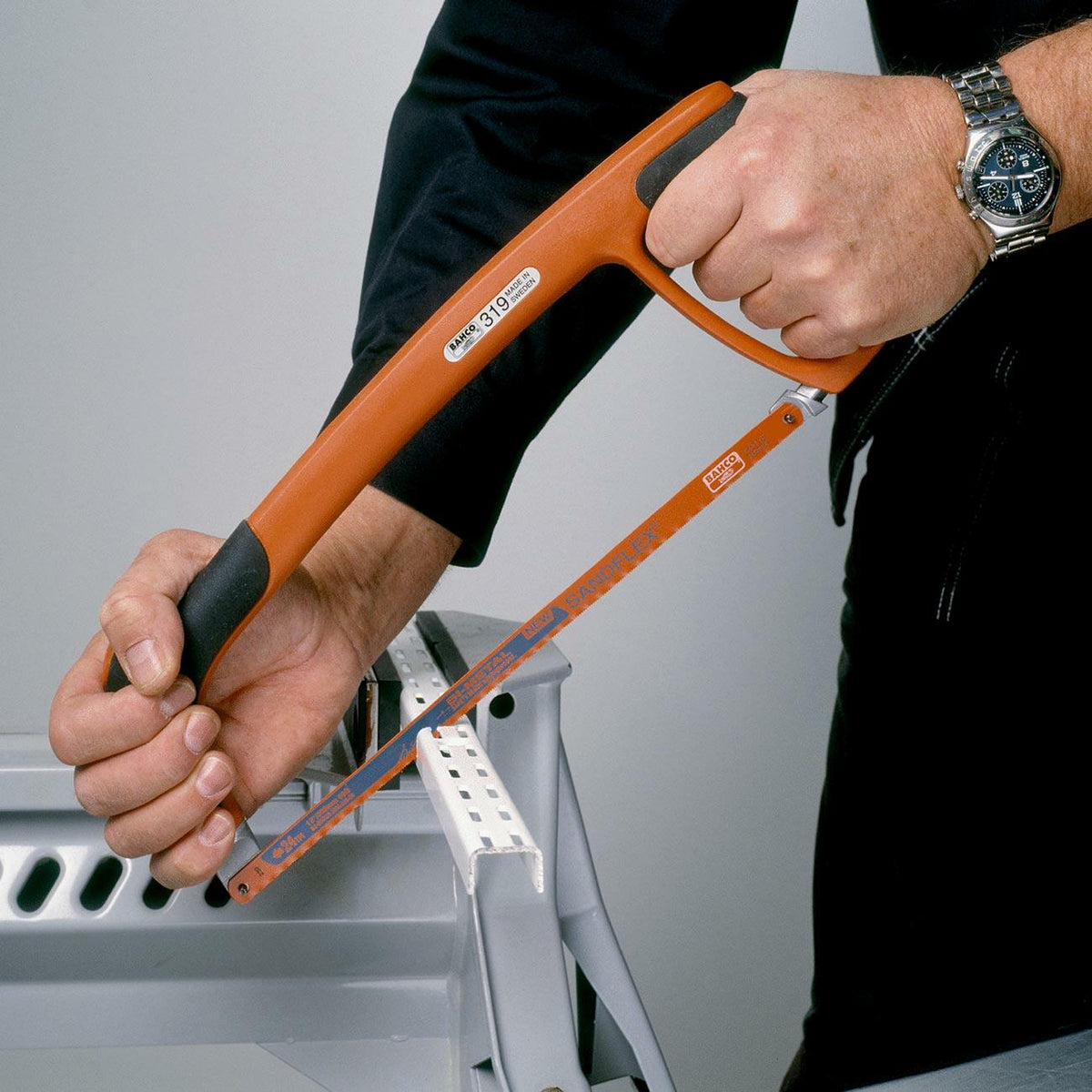 Bahco BAH319 Bahco 12" (300mm) Professional Hand Hacksaw Frames with Soft Grip Handle BAHCO