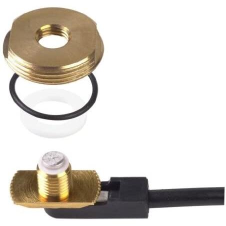 PCTEL & Maxrad BMANC BMA-NC Brass NMO Mount RG58/U 17ft No Connector PCTEL/Maxrad