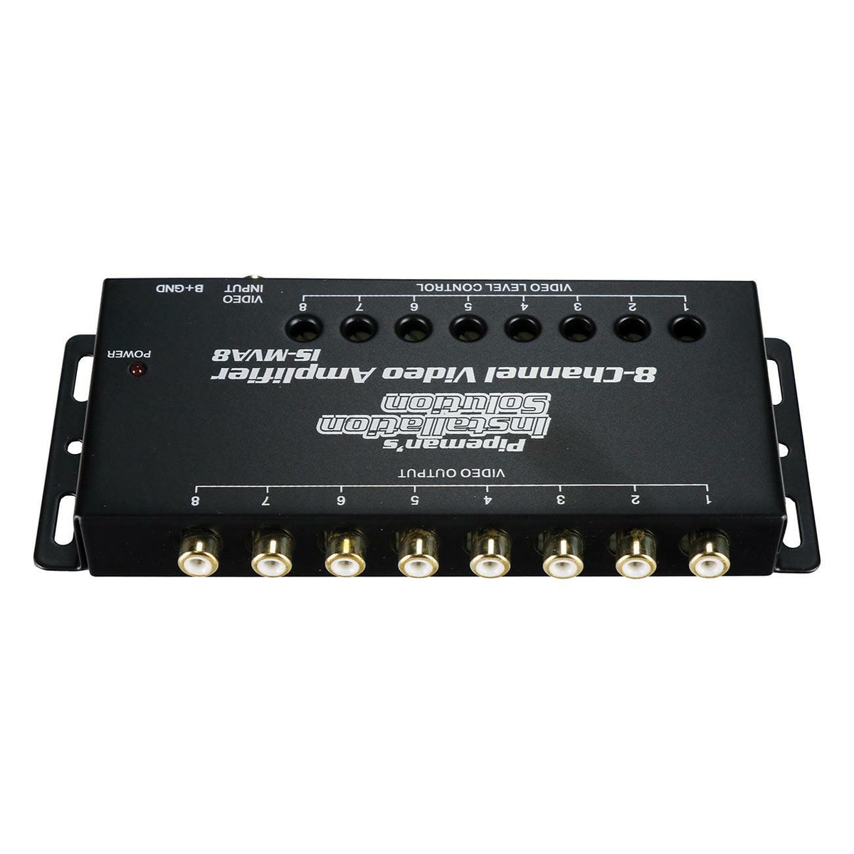 Audiopipe ISMVA8 Installation Solution 1 In - 8 Out Channel Video Amplifier Audiopipe