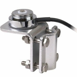 PCTEL & Maxrad MBMC-NC Chrome Mirror Bracket Mount - 17 Ft RG-58/U - No Connector - 1-1/8-18 Thread PCTEL/Maxrad