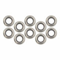 Heise HE-TRM07 Stainless Flange for Round Trailer Lights - .75 Inch, 10-Pac Heise