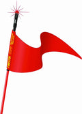 Firestik SR3-R 3' Red Strobe Ready Stik With 3/8