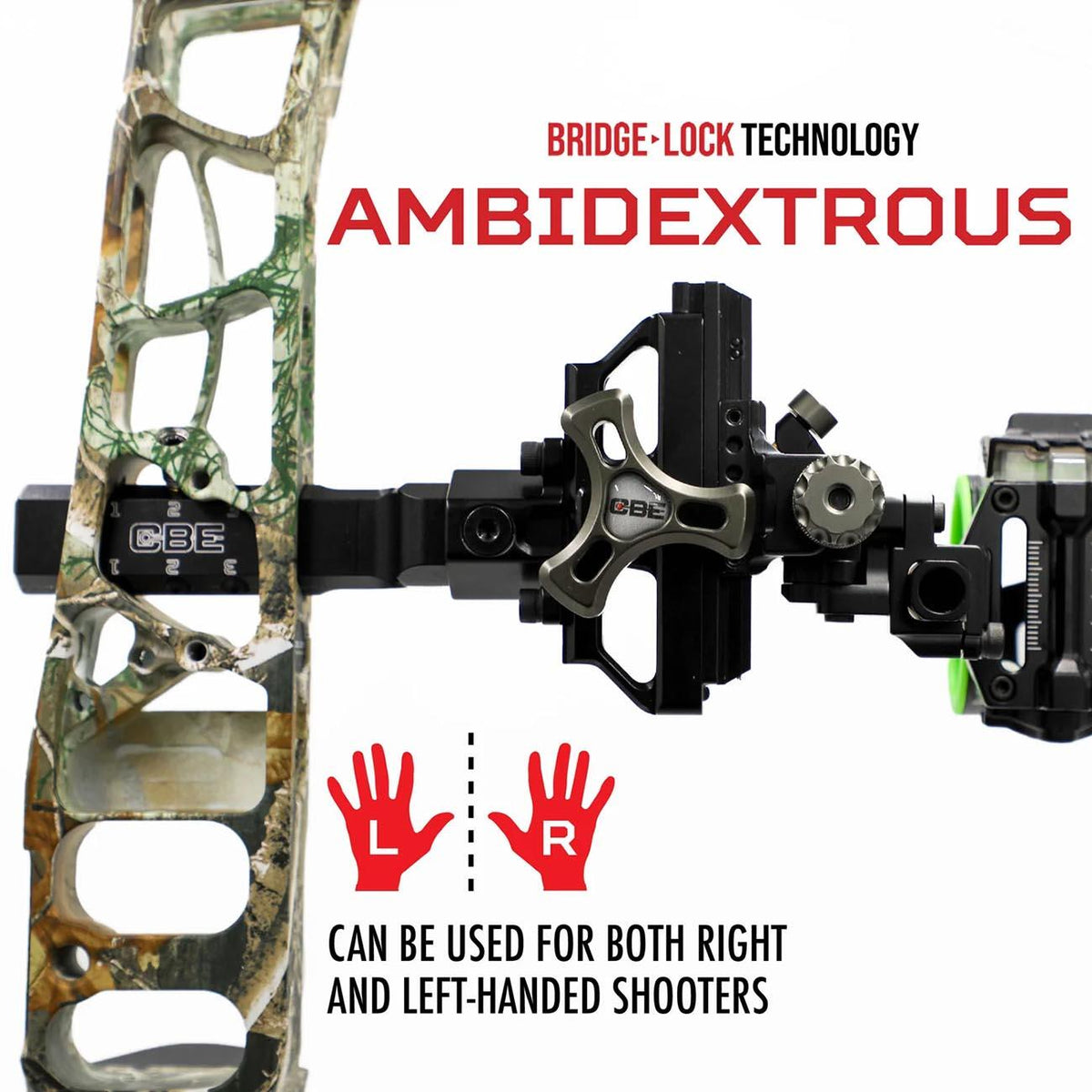 CBE CBEACBLD  Sights Bridge-Lock Sight Conversion Bar CBE