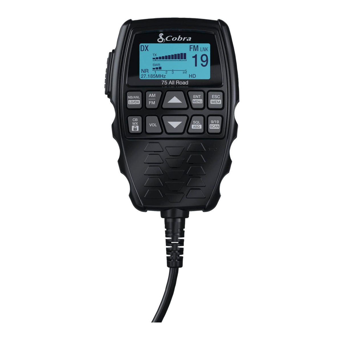 Cobra C75BTFM All-in-one Am/fm Recreational Wireless Ready CB Radio With Bluetooth Cobra