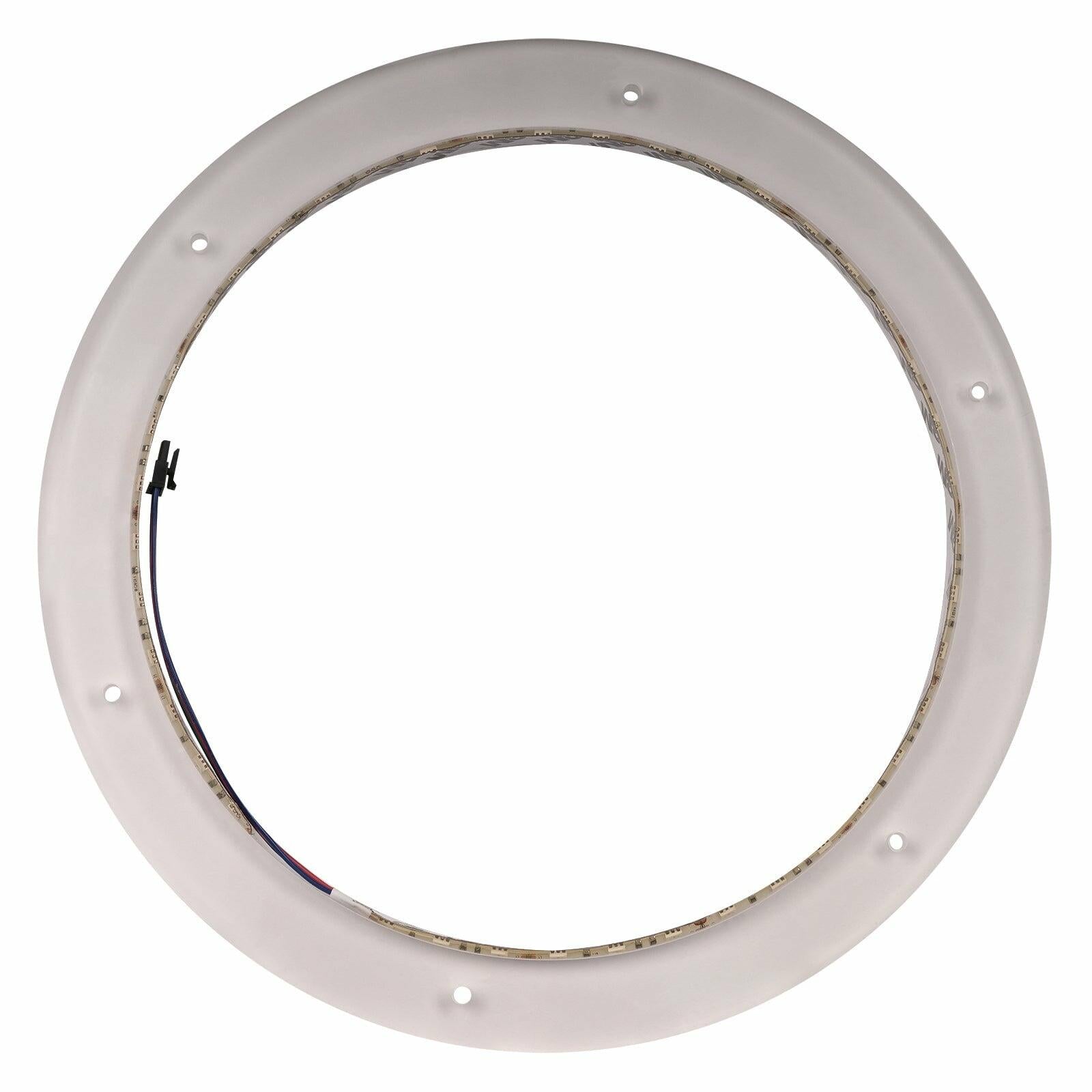 Audiopipe NL-RI1050WH RGB LED Speaker Ring (Pair) Audiopipe