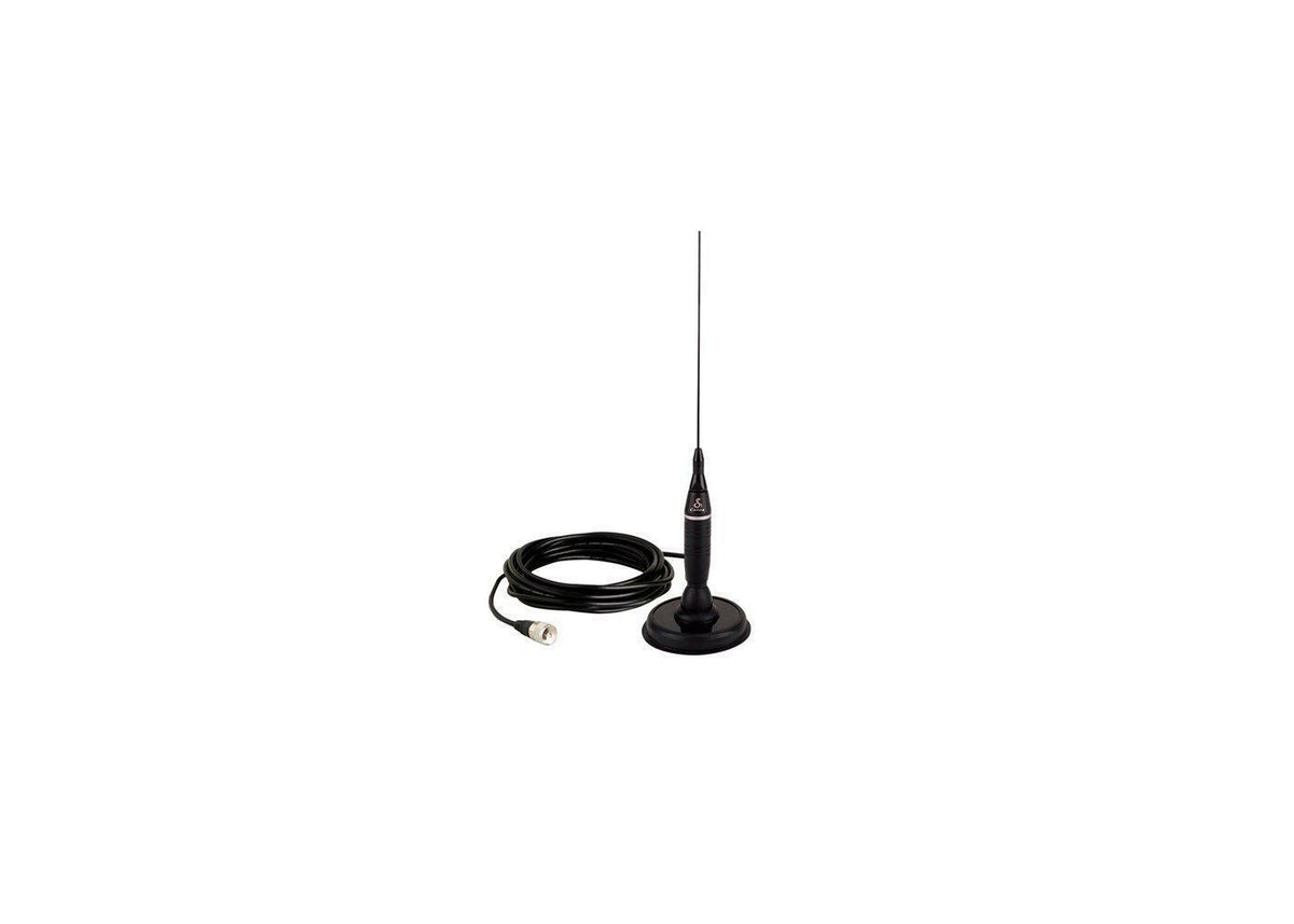 Cobra HGA1500 38" Tall 300 Watt Base Load Magnetic Mount CB Antenna Kit Cobra