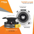 PRV Audio TW700Ti-4 SLIM PRO AUDIO SUPER TWEETER (Pair) PRV Audio