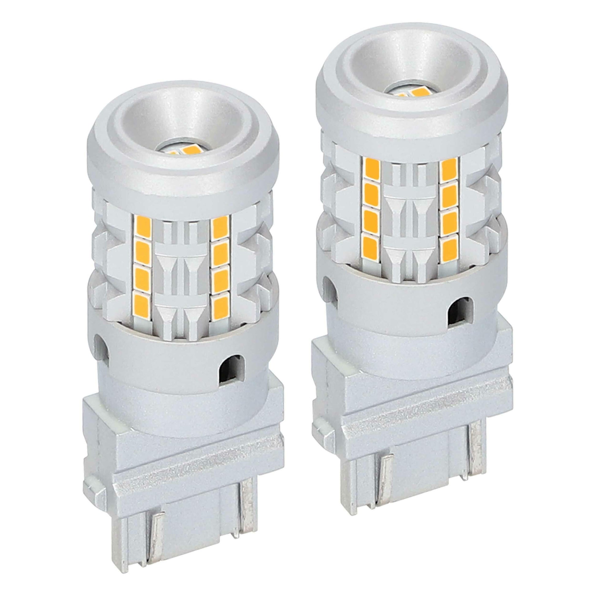 Heise HE-C3157A 3157 Amber Bulbs with Integrated Internal CANBUS System - 2- Heise