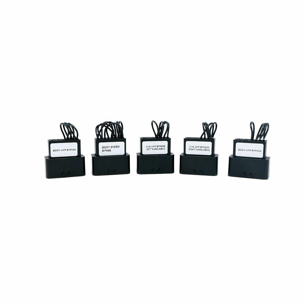 Diamond Audio MSBYPLG 2014-2023 Harley Davidson OEM Amplifier Bypass Plugs - 1/2/3/4/5 Functions (5-Pack Kit) - MSBYPLG Diamond