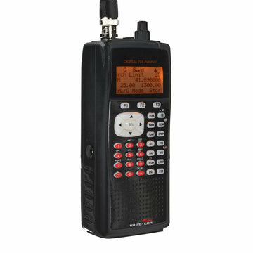 Whistler WS1040 Handheld Digital Scanner – P25 Phase I, Trunking, Same Weather Alerts, Multi-System Support, Programmable, PC Interface, LED & Audio Alerts Whistler