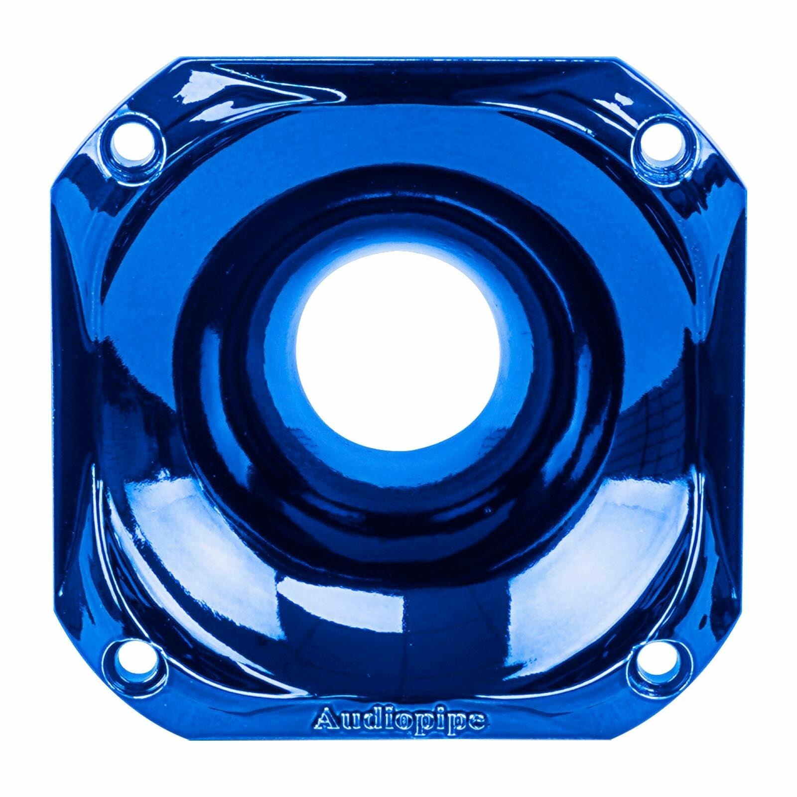 Audiopipe APH-3535-BLU Eye Candy Colors High Frequency Horn (APH-3535-BLU) (Each) Audiopipe