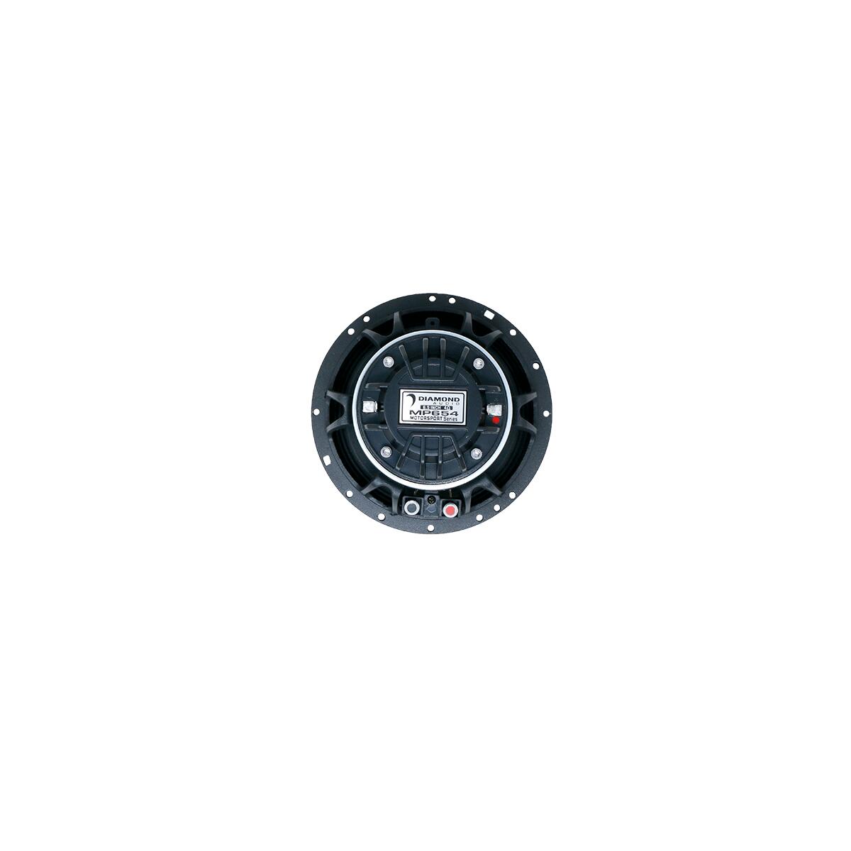 Diamond Audio MP654 6.5" MP Series 2-Way Full-Range Coaxial Speaker w/1" Horn Tweeter (4) - MP654 Diamond