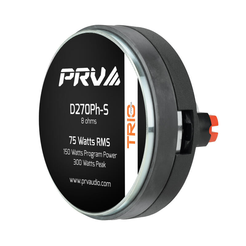 PRV Audio D270Ph-S 1" EXIT PHENOLIC COMPRESSION DRIVER (Each) PRV Audio