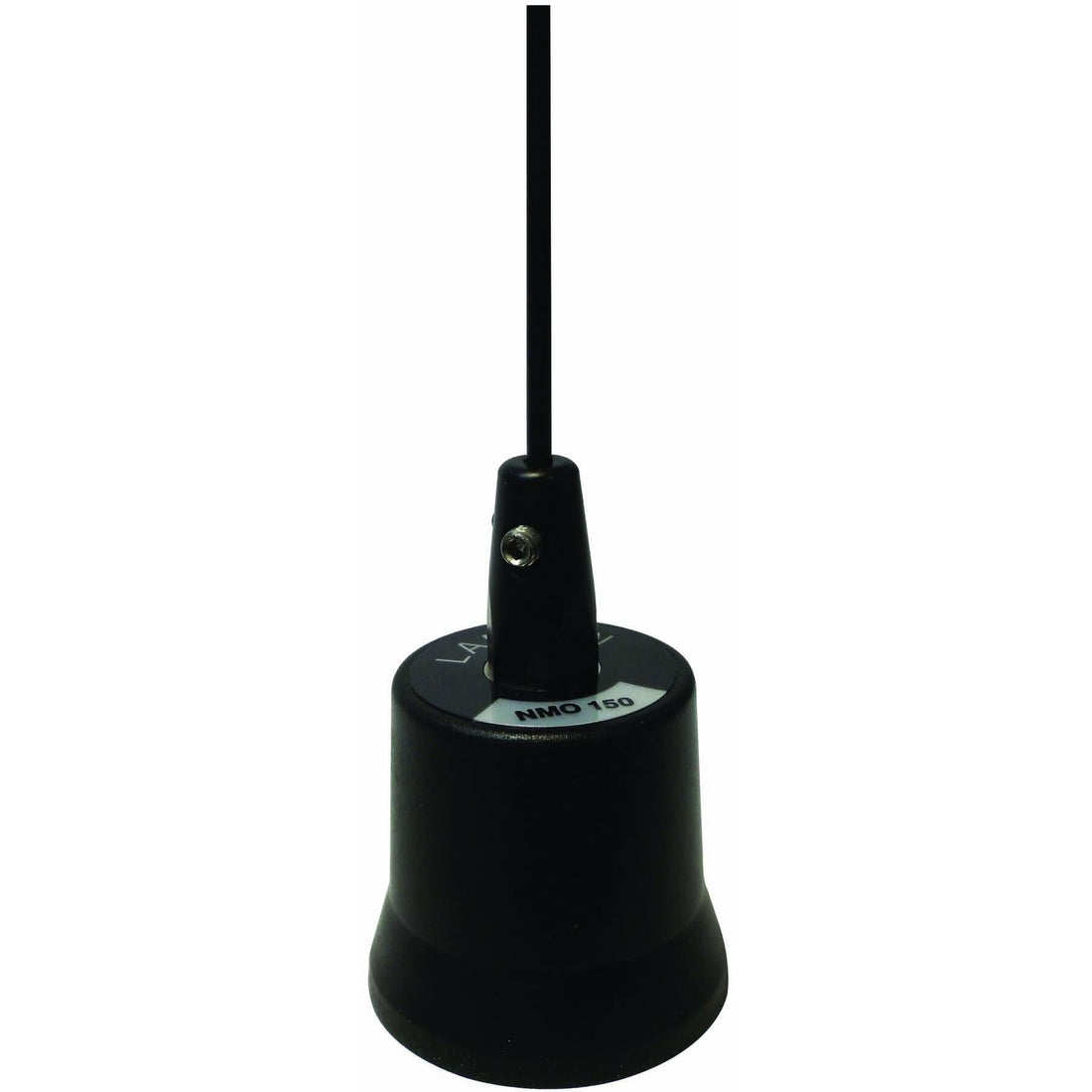 Larsen NMO150B 3 Db Gain, 144-174 Mhz Black 3/4" Base Load With Black Whip Larsen