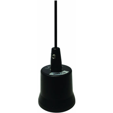 Larsen NMO150B 3 Db Gain, 144-174 Mhz Black 3/4" Base Load With Black Whip Larsen