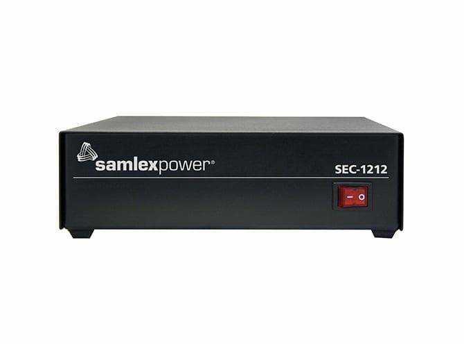 Samlex SEC1212 - 10amp Constant, 12 Amp Surge High Efficiency Base Station Power Supply With Rear Binding Posts Samlex