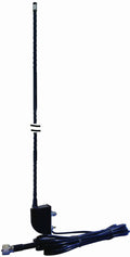 Everhardt NGP1SM-B 4' Fiberglass No Ground Antenna Kit With Side Mount In Black Everhardt