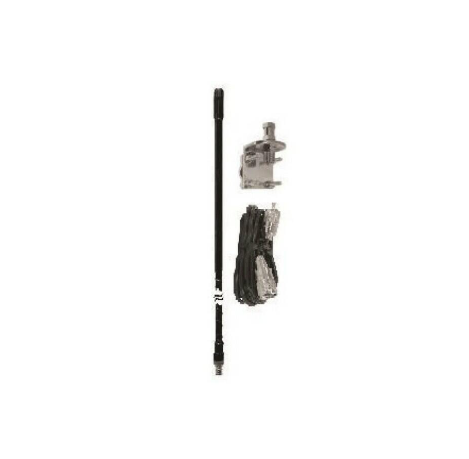 Procomm HSS995-F3B 3' Black Flexi Truck Cb Antenna Kit W/9'coax Procomm