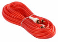Audiopipe BMV-G-15 15FT Oxygen Free RCA Audio Cable (BMV-G-15), 10-Pack (10 Individual Cables) Audiopipe
