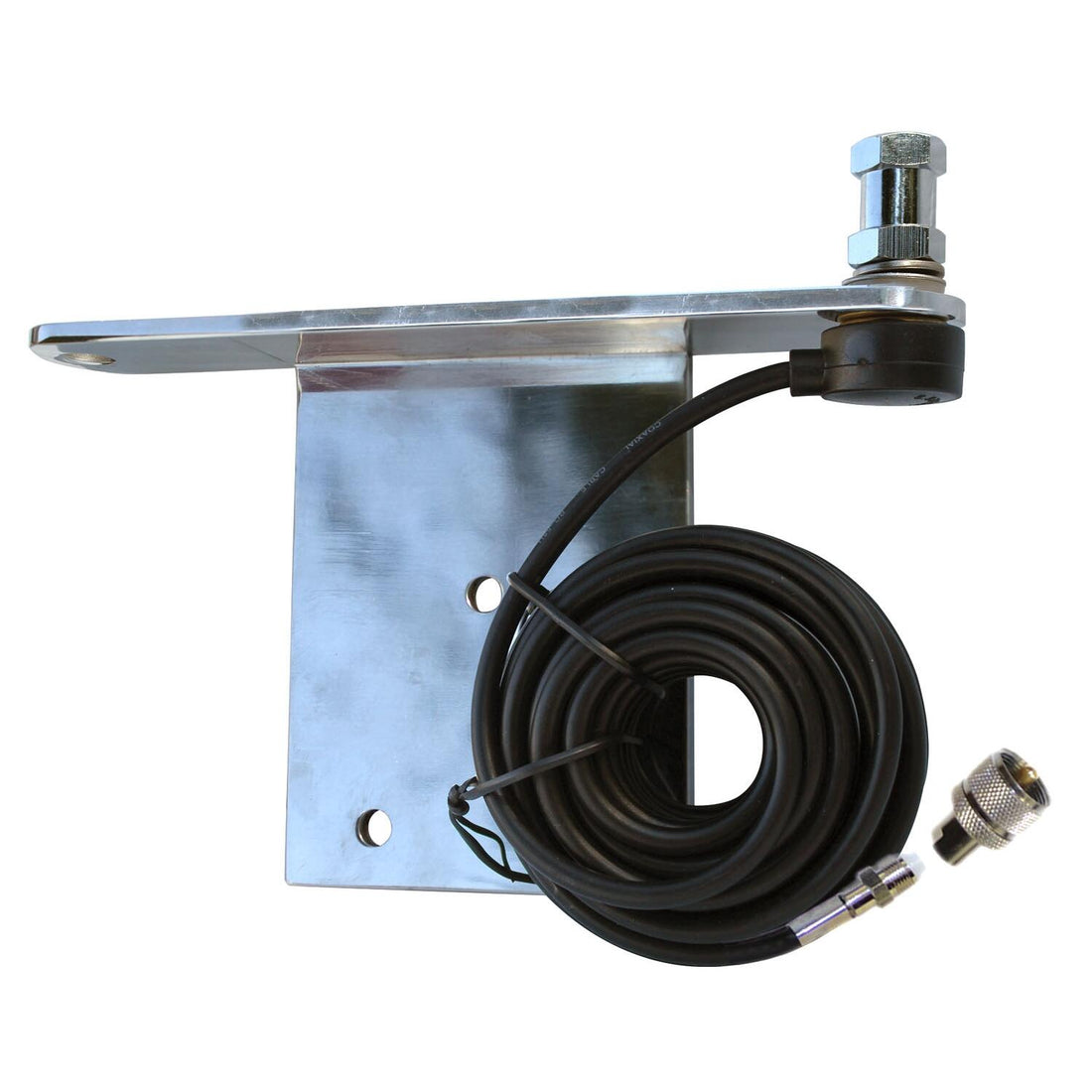 Accessories Unlimited AUJ3K 1998-2006 Universal Jeep Tail Light Dual Antenna Kit With 18' Coaxial Cable & Quick On Pl259 Connector Accessories Unlimited