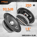PRV Audio 6MR250B-4 SLIM 6.5