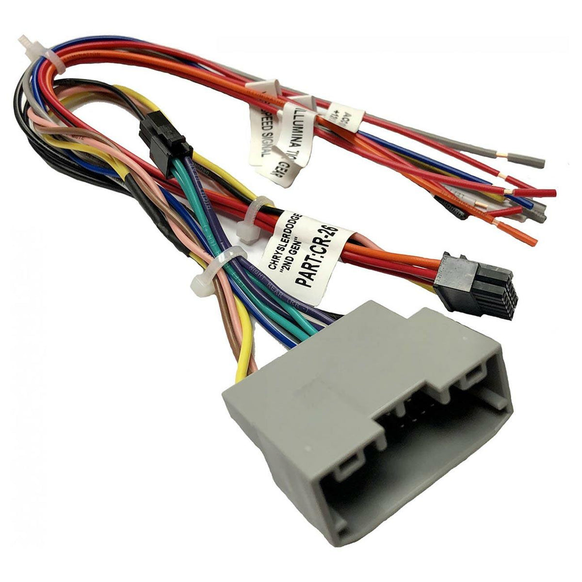 Crux SWRCR-59  Radio Replacement Interface with SWC Retention for Select ’05-’18 Chrysler/Dodge/Jeep Vehicles CRUX