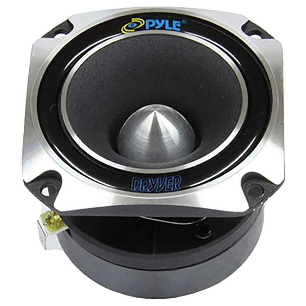 Pyle PDBT28  Chrome heavy Duty titanium tweeter 300W max  (Each) Pyle