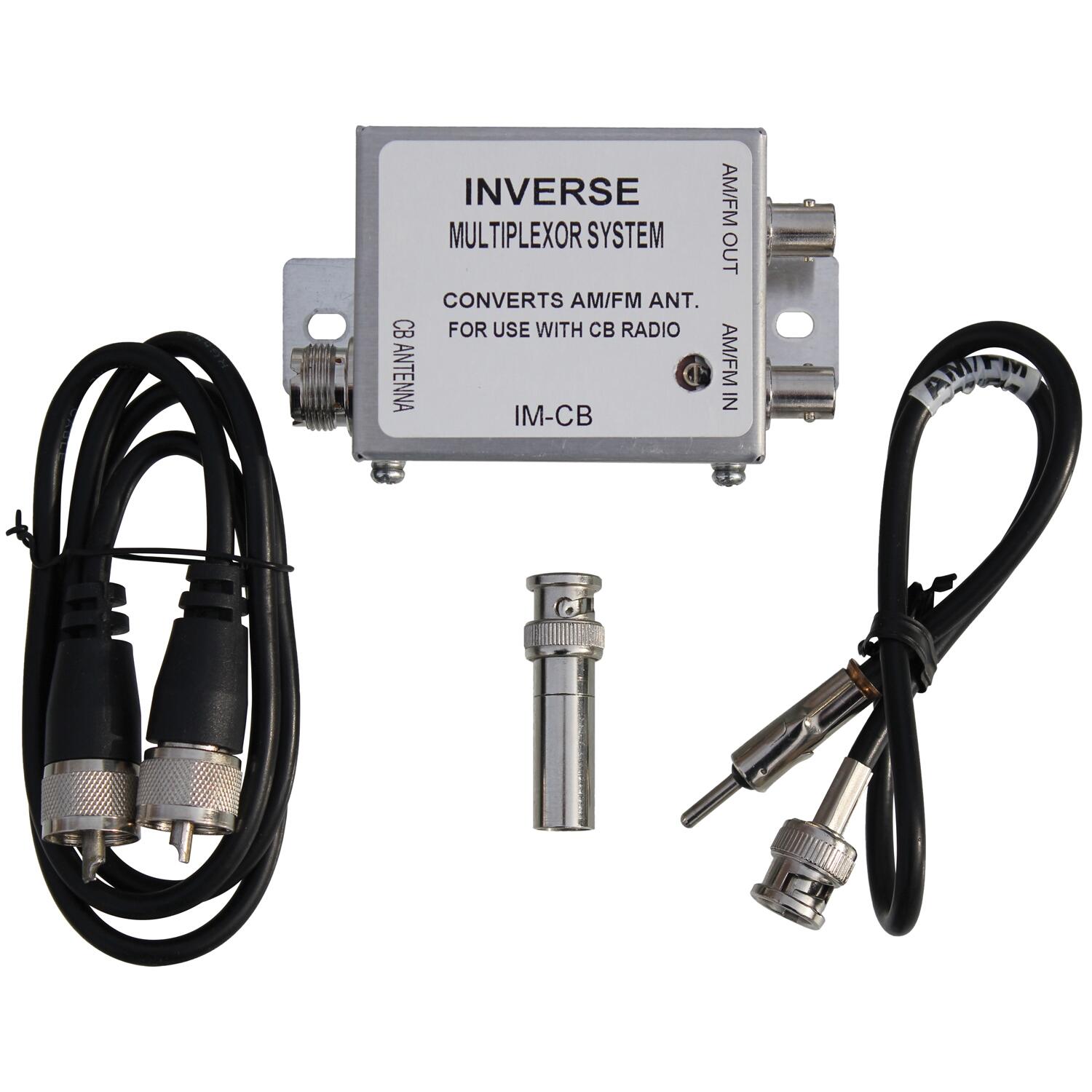 Procomm IMCB Am/fm Antenna Multiplexor System Converts Existing Vehicle Antenna To Use Tri-way - Am/fm/cb Procomm