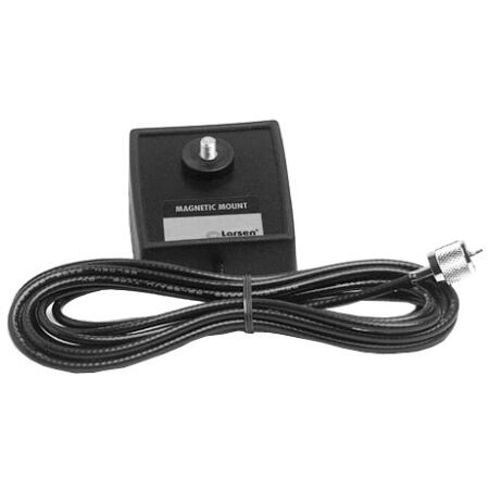 Larsen LMMM Larsen Mount Series,  Magnetic Mount With 12' Coax Cable & Installed Uhf Crimp On Connector Larsen