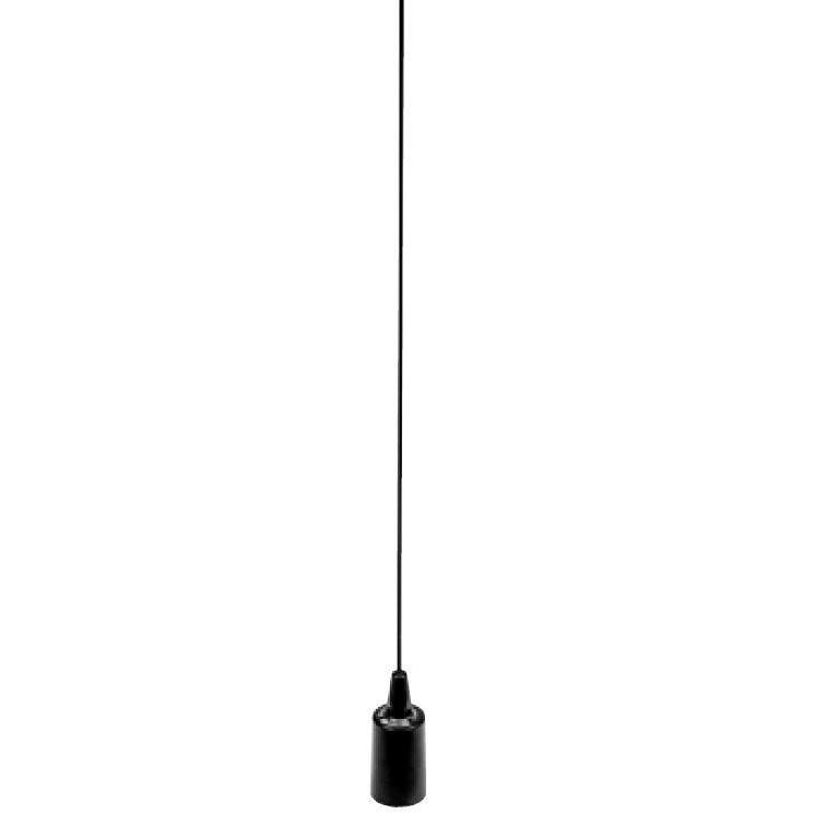 Larsen PO150B 144-174 Mhz 3db .100 Diameter Black Whip And Coil Larsen