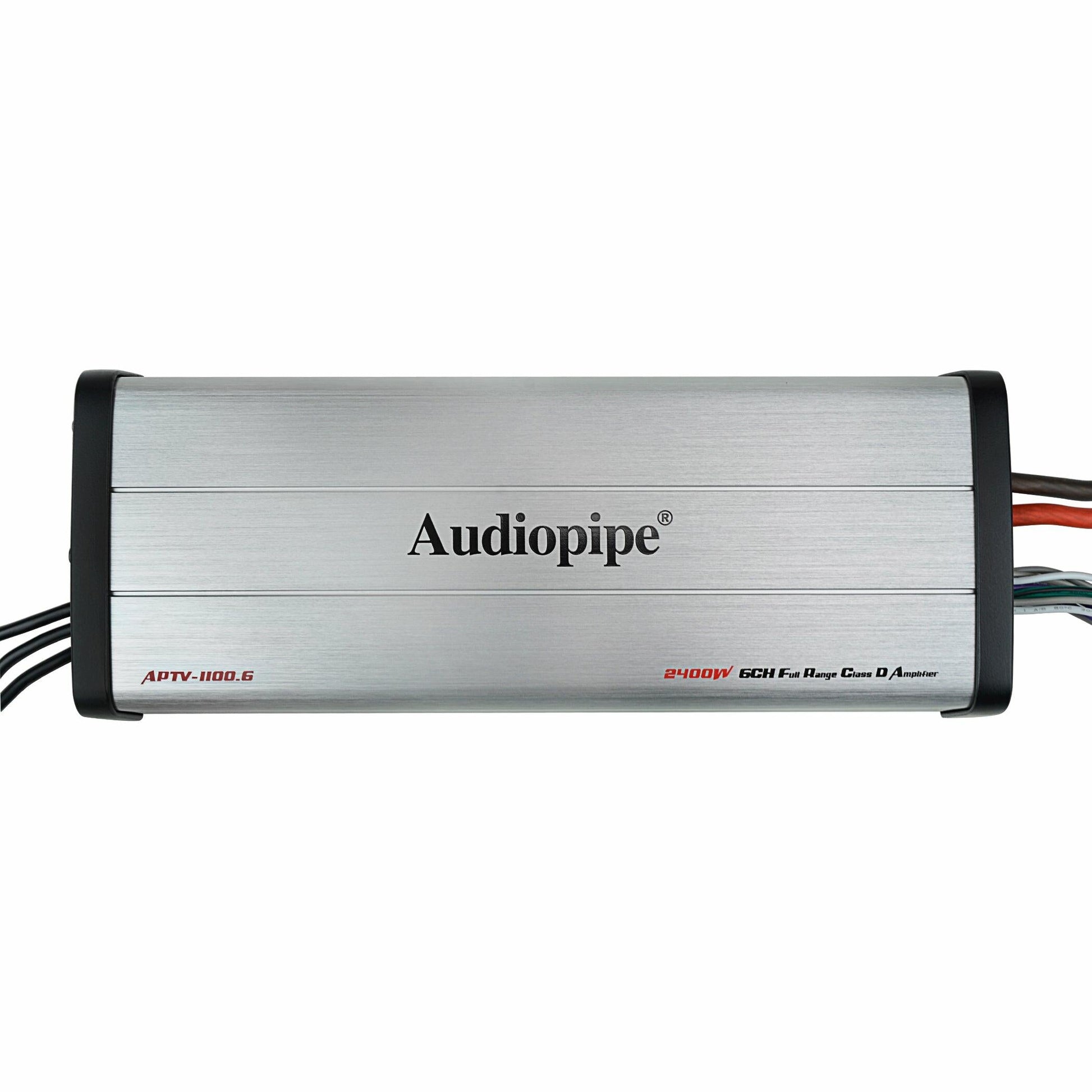 Audiopipe APTV-1100.6 - 6CH Full Range Class D Amplifier Audiopipe