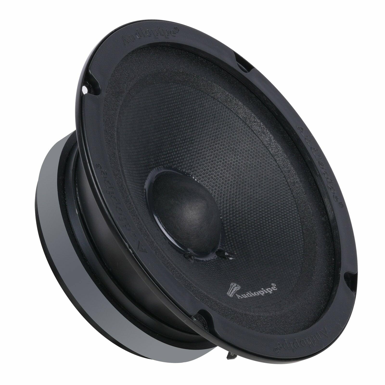 Audiopipe APMB-6SB-E 6 Low Mid Frequency Loudspeaker (APMB-6SB-E) (Pair) (Each) Audiopipe