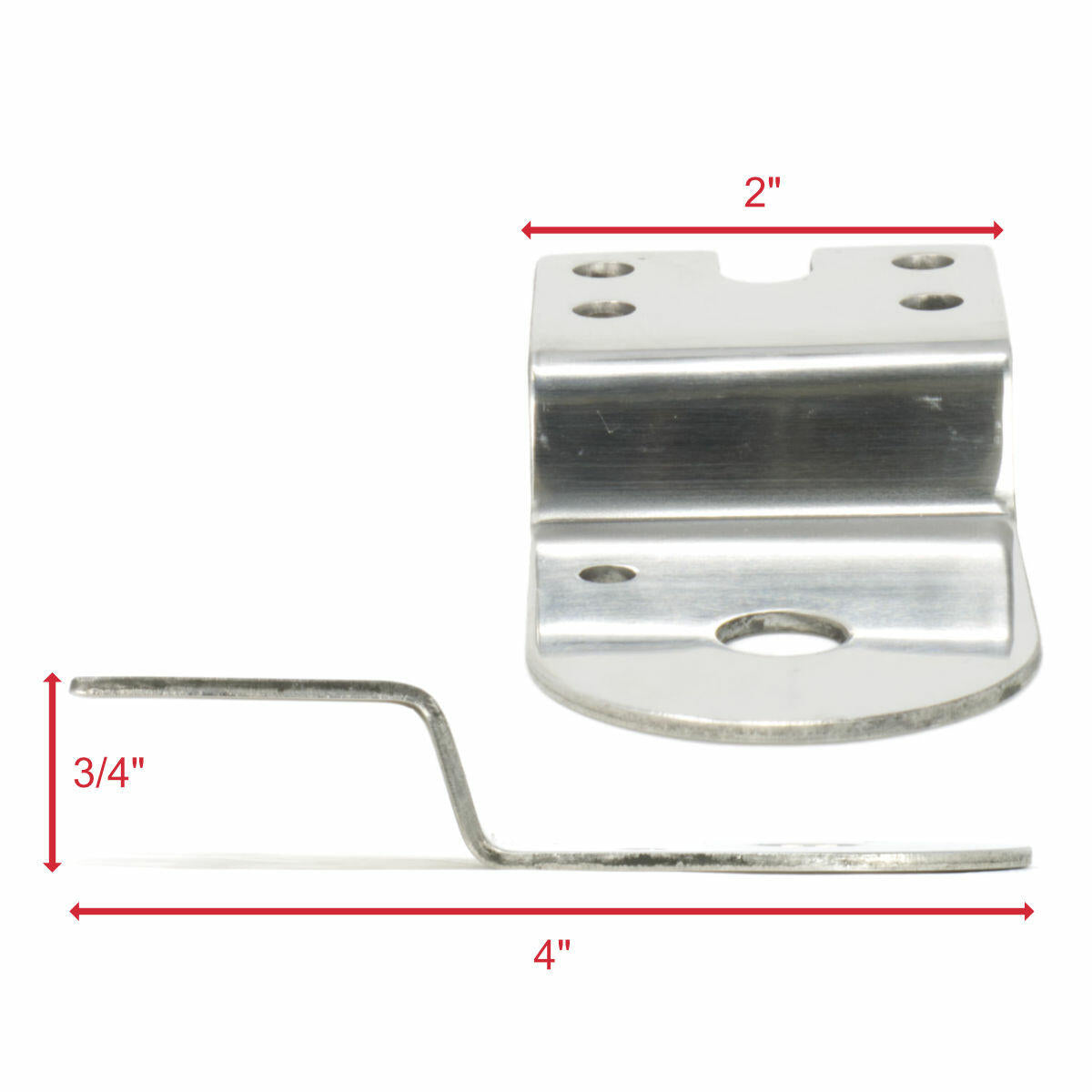 Procomm PC32-2800 Jeep Wrangler JK 2007 - 2017 and Rubicon Fender Mount Antenna Bracket (Bracket Only) Procomm