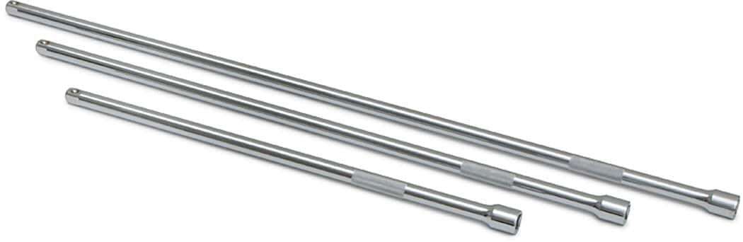 Titan Tools 12081 Titan - 3  Piece 1/2" Drive Chrome Extension Set,  1 Piece Each 18",  24" & 30" Titan Tools