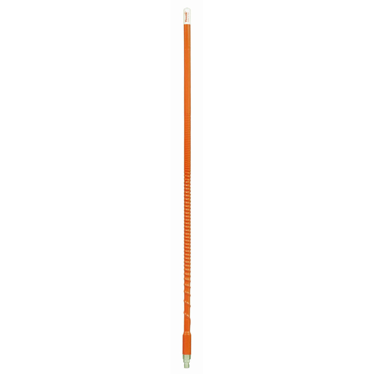 Firestik KW7-O 7 Foot Heavy Duty Trim To Tune 700 Watt Top Loaded Fiberglass 5/8 Wave Cb Antenna With 3/8"x24" Threaded Base In Orange Firestik
