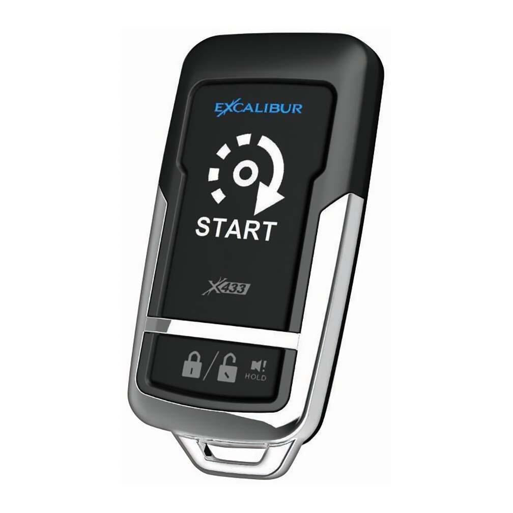 Excalibur Alarms 123-03 1-Way Remote Transmitter for 1-Button 70-Series Remote Starters (433Mhz) Excalibur Alarms
