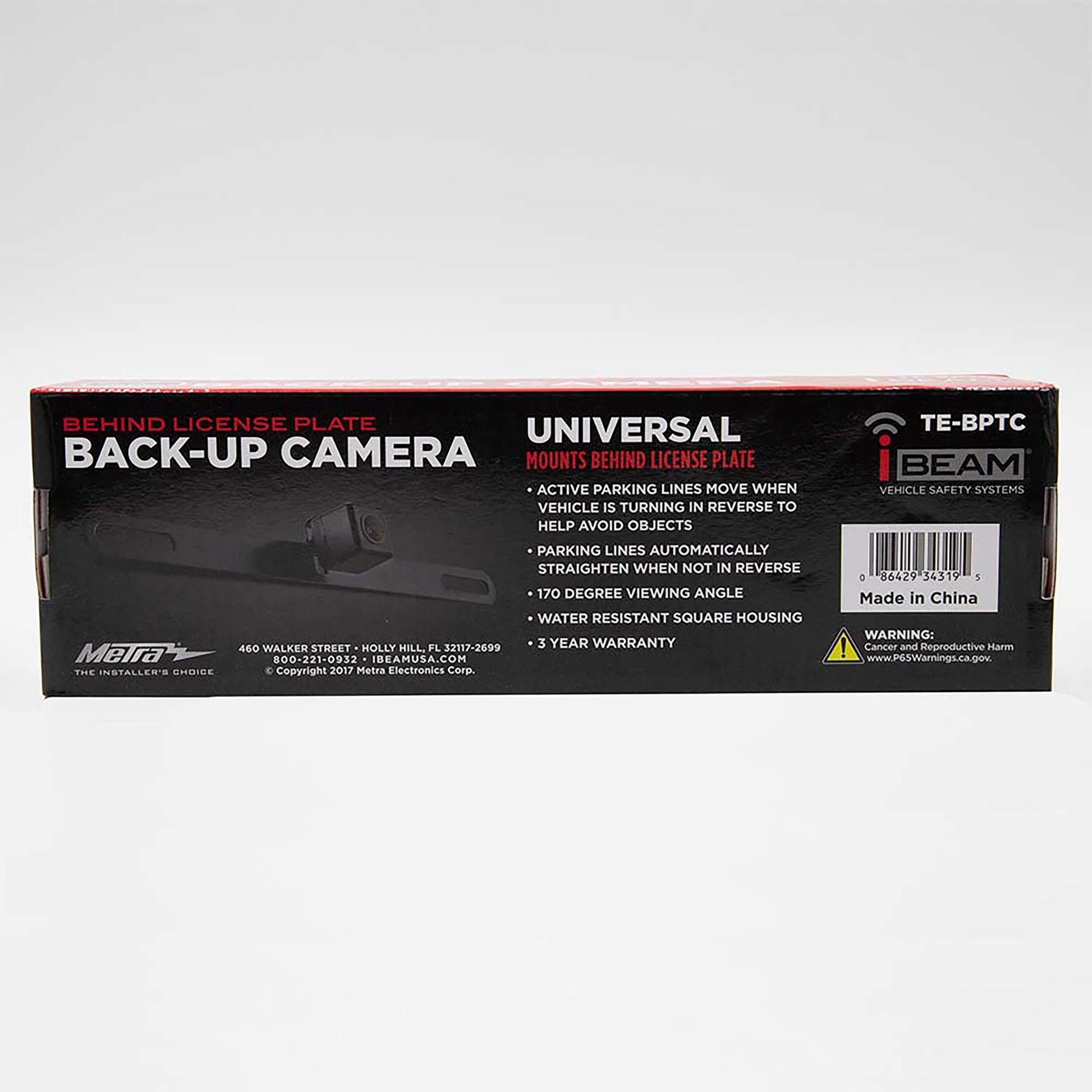 Heise TE-BPTC Behind License Plate Camera with Active Parking Lines iBeam