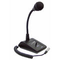 Speco MHL5S 80hz - 12khz Adjustable Goose Neck Desktop Paging Microphone With 3 Pin Xlr Male Connector (not Compatible With Citizen Band Radios) Speco