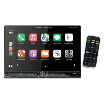 Power Acoustik CPAA-70D10M  10.6″ Floating Double DIN Mechless Receiver with Apple Car Play & Android Auto Bluet Power Acoustik