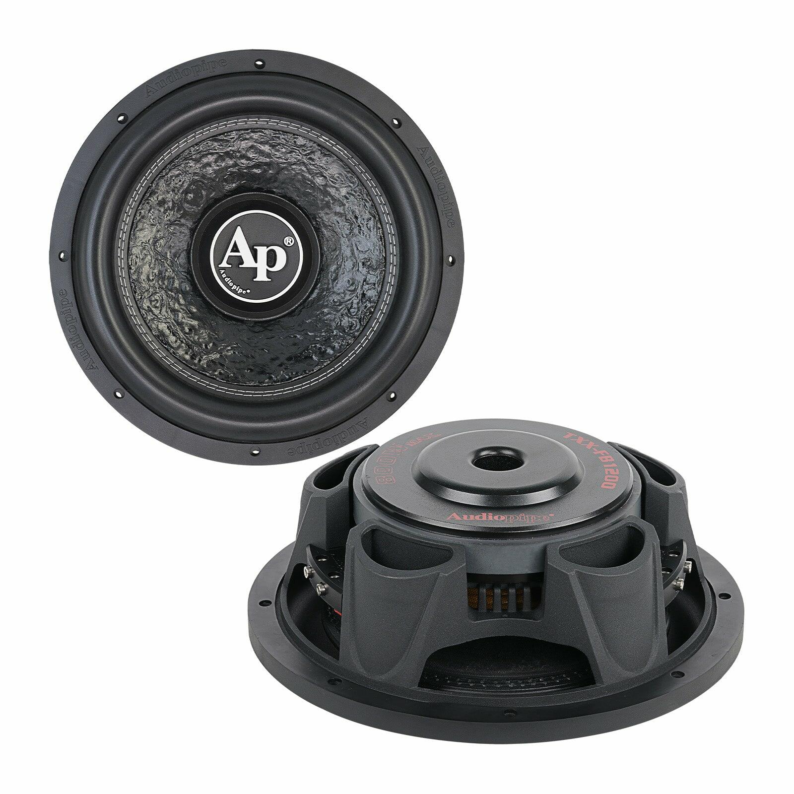 Audiopipe TXX-FB1200 12" Shallow Mount Subwoofer (TXX-FB1200) Audiopipe