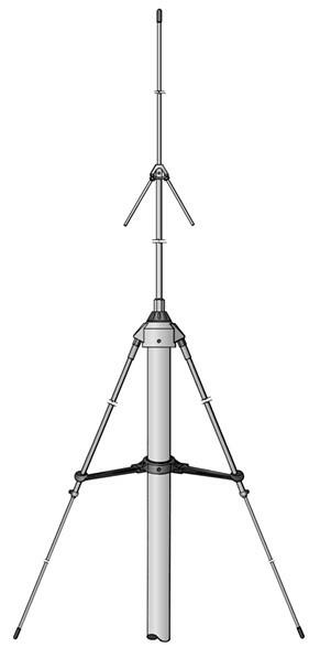 Workman Bandit M-400 Star Duster Commercial/Amateur Telescopic Base Antenna Bandit