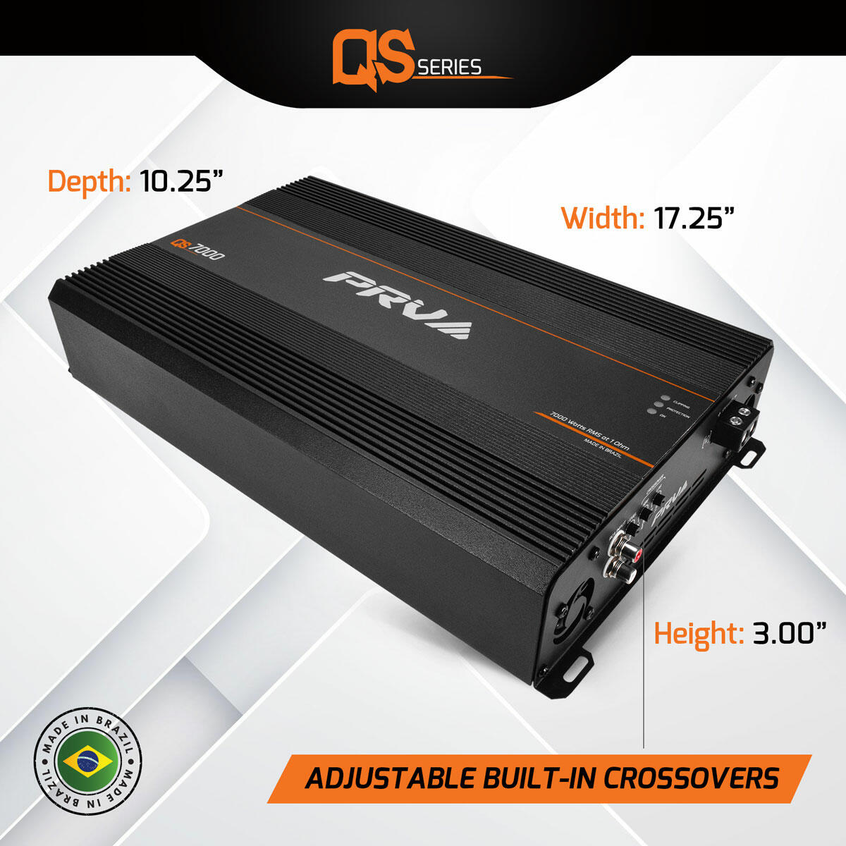 PRV Audio QS7000 1 Ohm 1 Channel Full Range Amplifier PRV Audio